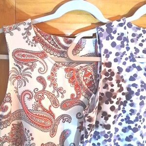 Denim & Co. Tank Top Set. Med